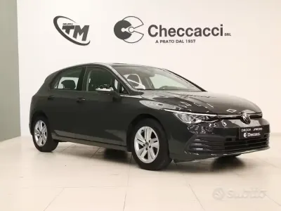 Usata VW Golf VIII Life 110 CV (80 kW) 2021 Grigio Berlina