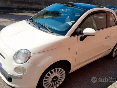 Usata Fiat 500 69 CV (50 kW) 2009 Bianco Utilitaria