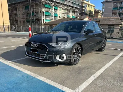 Usata Audi A3 Sportback Advanced 200 CV (147 kW) 2023 Grigio Utilitaria