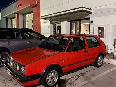 Usata VW Golf II 1985 Rosso Utilitaria