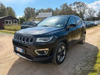 Usata Jeep Compass Limited 120 CV (88 kW) 2017 Nero SUV