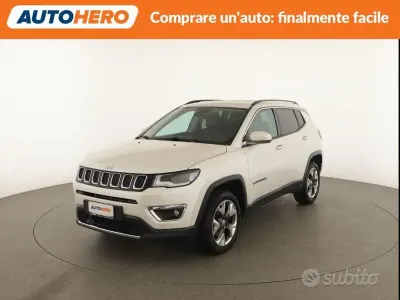 Usata Jeep Compass Limited 140 CV (102 kW) 2018 Bianco SUV