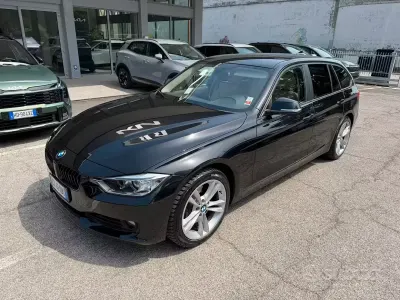 Usata BMW 320 184 CV (135 kW) 2014 Nero Station wagon
