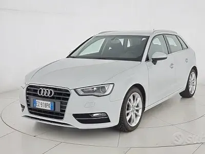Usata Audi A3 Ambition 150 CV (110 kW) 2015 Bianco Berlina
