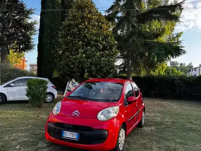 Usata Citroën C1 68 CV (50 kW) 2007 Rosso Utilitaria
