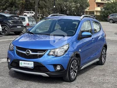 Usata Opel Karl Rocks 75 CV (55 kW) 2018 Blu Utilitaria