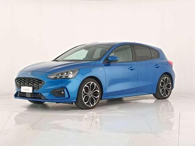 Usata Ford Focus ST-Line 125 CV (91 kW) 2019 Blu anodizzato Berlina