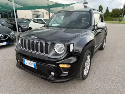 Usata Jeep Renegade Limited 131 CV (96 kW) 2022 Nero SUV