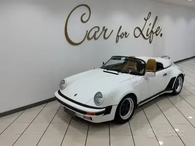 Usata Porsche 911 Carrera Cabriolet 218 CV (160 kW) 1989 Bianco Cabrio
