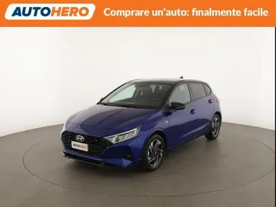 Usata Hyundai i20 Trend 101 CV (74 kW) 2021 Blu Utilitaria