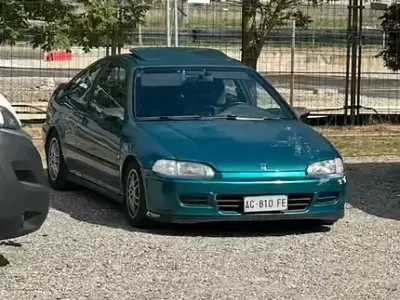 Usata Honda Civic 125 CV (91 kW) 1995 Verde Coupé