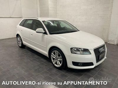 Usata Audi A3 Ambition 140 CV (102 kW) 2010 Bianco Utilitaria