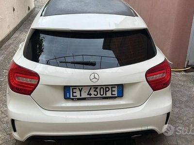 Usata Mercedes A180 109 CV (80 kW) 2015 Bianco Berlina