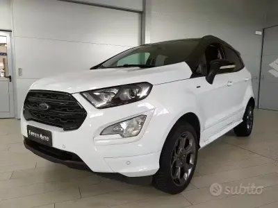 Usata Ford Ecosport ST 125 CV (91 kW) 2018 Bianco SUV