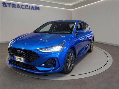 Usata Ford Focus ST-Line 125 CV (91 kW) 2023 Blu Berlina