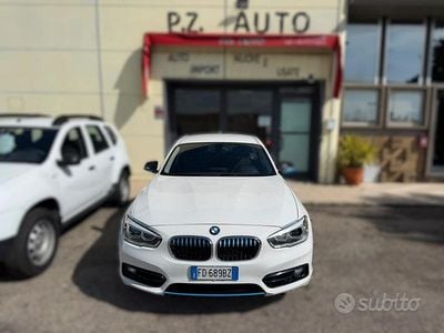 Usata BMW 120 Sport Line 190 CV (139 kW) 2016 Bianco Utilitaria