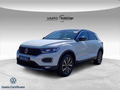 Usata VW T-Roc Style 110 CV (80 kW) 2021 Bianco SUV
