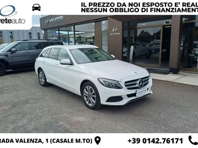 Usado Mercedes C220 Executive 170 CV (125 kW) 2015 Blanco Berlina