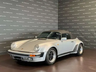 Usata Porsche 911 Speedster 218 CV (160 kW) 1989 Argento Cabrio