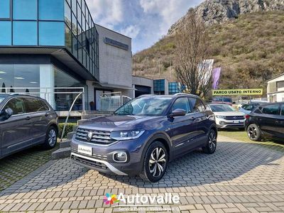 Usata VW T-Cross Advance 110 CV (80 kW) 2022 Grigio SUV