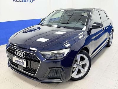 Usata Audi A1 Sportback Ambiente 116 CV (85 kW) 2020 Blu/azzurro Utilitaria