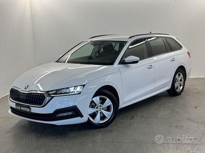 Usata Skoda Octavia G-TEC Executive 131 CV (96 kW) 2020 Bianco Station wagon