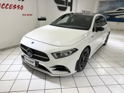 Usata Mercedes A180 Premium 116 CV (85 kW) 2019 Bianco Berlina