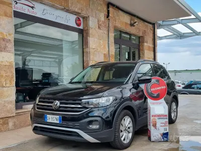 Usata VW T-Cross Style 110 CV (80 kW) 2021 Nero SUV