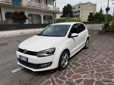 Usata VW Polo Highline 90 CV (66 kW) 2013 Bianco Utilitaria