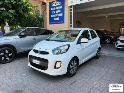 Usata Kia Picanto City 66 CV (48 kW) 2016 Bianco Utilitaria