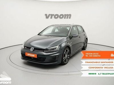 Usata VW Golf VII GTD 184 CV (135 kW) 2016 Gray Berlina