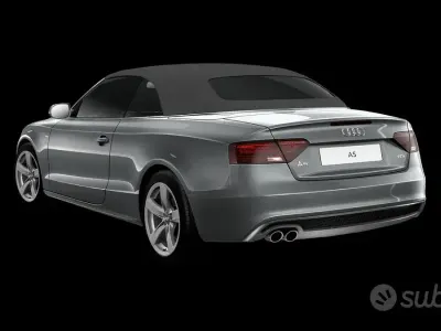 Usata Audi A5 Cabriolet S-Line 190 CV (139 kW) 2015 Grigio Cabrio