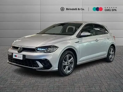 Usata VW Polo R-line 95 CV (69 kW) 2023 Argento Utilitaria