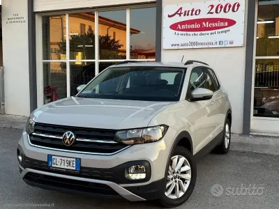 Usata VW T-Cross Style 95 CV (69 kW) 2022 Beige SUV