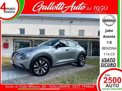 Usata Nissan Juke Acenta 114 CV (83 kW) 2024 Newport grey SUV