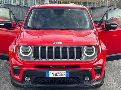 Usata Jeep Renegade Limited 131 CV (96 kW) 2022 Rosso SUV