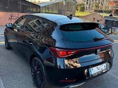 Usata Seat Leon FR 150 CV (110 kW) 2021 Nero Berlina