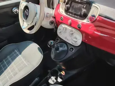 Usata Fiat 500 Lounge 69 CV (50 kW) 2018 Rosso Utilitaria