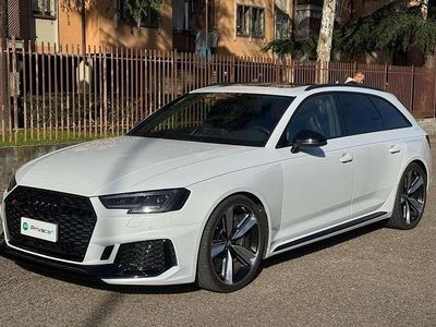 Usata Audi RS4 Ambiente 450 CV (330 kW) 2019 Bianco Station wagon