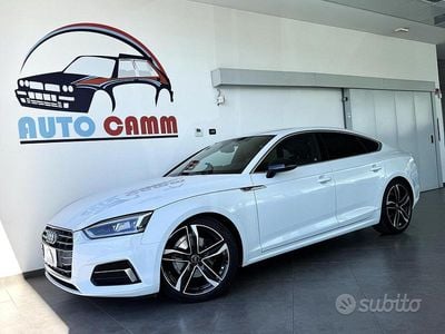 Usata Audi A5 Sportback Design 190 CV (139 kW) 2019 Bianco Utilitaria