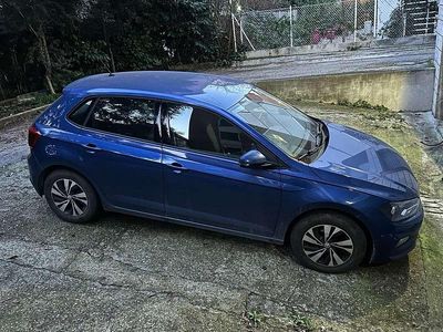 Usata VW Polo Comfortline 95 CV (69 kW) 2019 Blu/azzurro Utilitaria