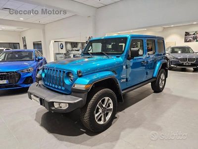 usata Jeep Wrangler Unlimited 2.2 mjt II Sahara 1941 by