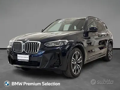 Usata BMW X3 M Sport 190 CV (139 kW) 2022 Nero SUV