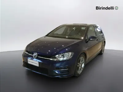 Usata VW Golf VII Sport 149 CV (109 kW) 2017 Blu Utilitaria