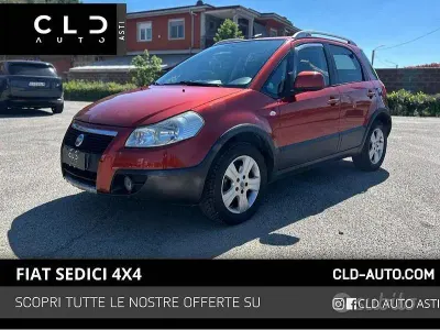 Usata Fiat Sedici Dynamic 107 CV (78 kW) 2006 Rosso SUV