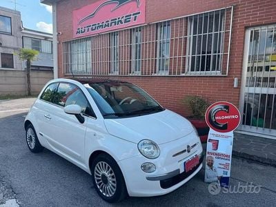 Usata Fiat 500 Lounge 69 CV (50 kW) 2010 Bianco Berlina