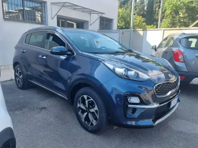 Usata Kia Sportage 116 CV (85 kW) 2019 Blu/azzurro SUV
