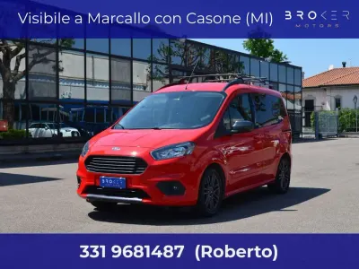 Usata Ford Tourneo Courier 99 CV (72 kW) 2019 Rosso Monovolume