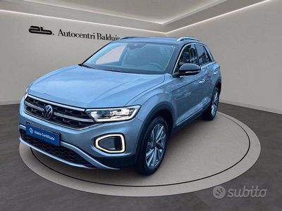 Usata VW T-Roc Style 110 CV (80 kW) 2023 Nero SUV