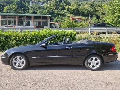 Usata Mercedes CLK200 Elegance 163 CV (119 kW) 2005 Nero Cabrio